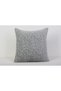 Gray Zigzag Textured Decorative Throw Pillow Cover