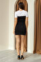 Black Corset Look Dress - 2Y30421 - 6