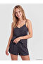 Alita City Polka Dot Satin Women's Shorts Pajama Set with a Difference - 2
