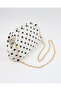Women's Polka Dot Chain Strap Clutch Bag