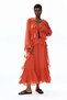 Oversized flounced dress - 2