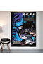 Solo Leveling Sung Jinwoo Wall Covering Wall Tapestry First Quality Satin Fabric Poster