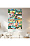 Family Guy Comic Strip Wall Covering Wall Tapestry First Quality Satin Fabric Poster - 2