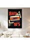 Back to the 90's Cassette Wall Covering Wall Tapestry First Quality Satin Fabric Poster - 2