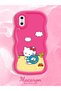 iPhone XS Compatible Case Camera Protector Red Silicone Couple Phone Case Kitty Pattern - 2
