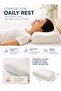 Neck Pillow 47 x 30 cm | Ergonomic Side Sleeping Pillow | Cervical Support Contour Pillow | Soft Foam Bed Pillow With Removable Cover - 5