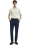 Plain Fabric Slim Fit Classic Men's Trousers Taffarel - 3