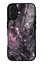 iPhone 16 Rose Chrome Butterfly Design Glossy Phone Case