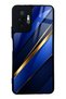 Xiaomi Redmi Note 10 Pro Glossy Phone Case with Sapphire Gold Edge Design