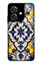 Oppo A3 Royal Lemon Mosaic Design Glossy Phone Case