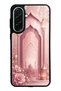 Samsung A37 Blush Palace Garden Design Glossy Phone Case