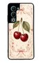 Oppo A5 5g Glossy Phone Case with Vintage Cherry Blossom Design
