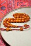سبحة كهرمانية مصنوعة يدويًا على الطراز القديم