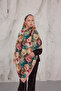 Sunshine Series Patterned Cotton Soft Shawl Women's Colorful Shawl - 4