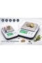 Gripit Jewellery Weighing Scale 1000g x 0.01g – High Precision Digital Gold Weight Machine with Backlit LCD Display for Shops, Labs & Kitchens, Stainless Steel Platform (White) - 3