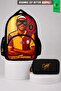 X Dekomus Licensed Special Design Victor Osimhen Large Size School and Pen Bag Set
