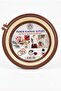 Punch Set 3-Piece Set Punch Pulley Punch Needle Punch and Fabric Adhesive Set Punch Pulley Base Set - 3