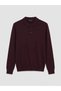 Ozmarka New Season Polo Collar Regular Fit Men's Knitwear Sweater - 5