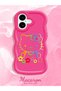 iPhone 17 Compatible Case Camera Protector Red Silicone Couple Phone Case Kitty Pattern - 2