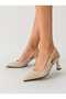 Women's Patent Leather Pointed Toe Open-Back Stiletto Heels – Casual & Classic Stylish Design - 2