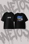 Kendrick Lamar Gnx Design Back Printed Cotton Black Oversize T-Shirt