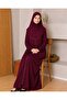 Cotton Combed Prayer Robe Anti-Sweat Prayer Wear Hooded Cap Ferace - 2