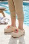 Anatomical Comfortable Daily Beach Pool Slippers Children's Ecru Slippers - 2
