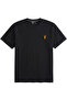 Men's Black T-Shirt 100% Cotton Single Jersey Basic T-Shirt Crew Neck Embroidered T-Shirt Men'S-3Lü - 2