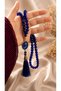 Vav Detailed Crystal-Looking 99-Piece Prayer Beads – with Tassels - 2