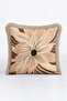 Floral Fringed Pillowcase with Floral Design - Natural Botanical Mink Cream Tassel Throw Pillow Cover - 6