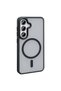 Galaxy S23 Fe Case Magsafe Supported Camera Raised Silicone Matte Anti-Fingerprint Vrdr - 2