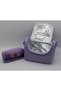 495 Waterproof Fabric Girls' Primary School Bag 3-Piece Set School Bag Lilac Beige - 8
