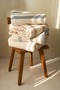 Cream Color Waffle Double Pike / Bedspread 220X240 - 3