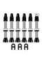 6PCS Presta Stem Tubeless Valves with Core Remover Tool - Durable Replacement for Mountain Bike C... - 6