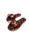 Women's Flower-Patterned Stone-Bow Detail Stylish Daily Slippers - 4