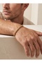 Men's Fox Tail Steel Chain Gift Bracelet Angular 4mm 01890 - 2