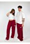 Vnm Embroidered Adjustable Leg Baggy Sweatpants That Can Be Worn in All Seasons - 2