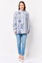 Women Spread Collar Allover Print Long Sleeve Shirt, Multicolor - 4