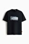 Loose Fit Printed T-shirt - 5
