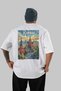 Russia White Oversize Country City Back Printed Unisex T-Shirt 100% Cotton Premium - 2