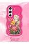 Tecno Camon 40 Pro 5g Compatible Case Camera Protector Red Silicone Couple Phone Case Floral Pattern - 2
