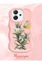 Oppo Reno 14F Compatible Case Camera Protector Pink Silicone Couple Phone Case Butterfly Pattern - 2