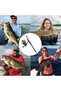 Fishing Rod Kit – 2.1M Carbon Fiber Telescopic Fishing Pole with Spinning Reel Combo, Fishing Line, Lure, Hooks & Carry Bag | Portable Fishing Gear Set for Beginners | Fishing Accessories Kit - 5