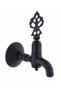 Kurna Faucet, Hammam Faucet, Hammam Bowl, Complete Set, Black Color, Brass Material - 2