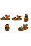 Genuine Leather Taba Anatomical Sole Sandals - 2