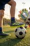 Men's Sock-Fit Turf Football Boots - Non-Slip Sole Ankle-Fit Soccer Shoes