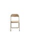 ELGIN FOLDING CHAIR - BEIGE - 3