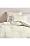 Waffle Stripe 3- piece Full Comforter Set 160x240cm - Linen - 2