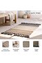 Verdan Handwoven Jute & Cotton Dhurrie 60x90cm - Natural - 4