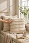 Premium Rabbit Fur Throw Pillow Cover |   2-Pack |   Soft |   Pamuksu Tuşeli |   Decorative |   45 cm X 45 cm